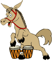 Sal the Mule Plays Drums
